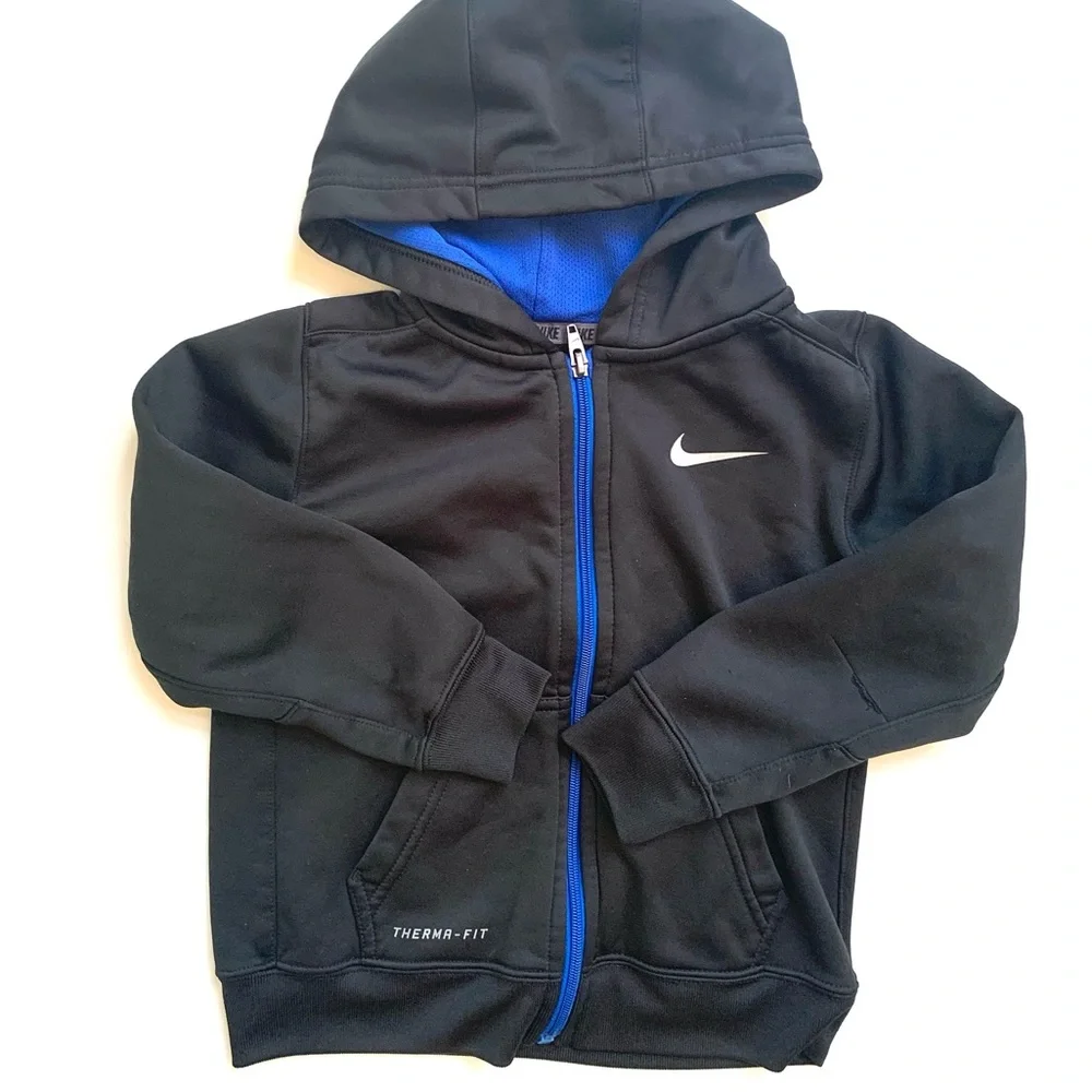 Nike Toddler Boy Therma Fit Hooded Sweatshirt